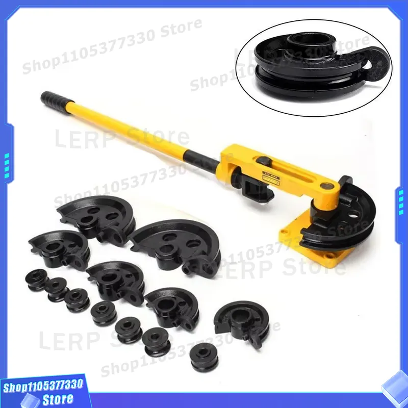 Manual Pipe Tube Bender 3/8 To 1 Inch - HHW 25S Manual Pipe Bender for