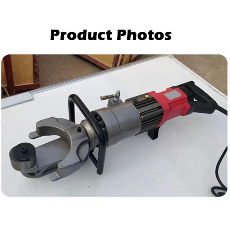 Rebar Bender Electric Portable 25Mm - New Upgrade Electric Hydraulic Steel Bar