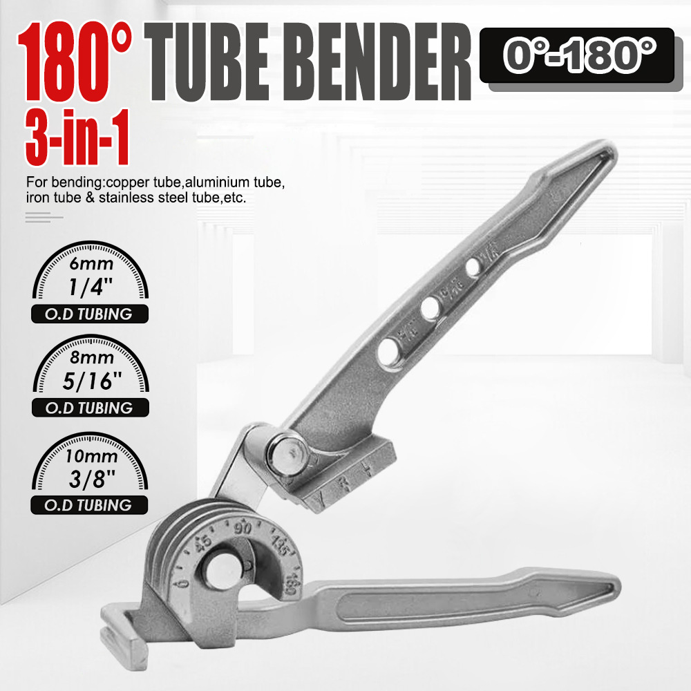 Manual Pipe Tube Bender 3/8 To 1 Inch - Tube Bender 3 in 1 Manual
