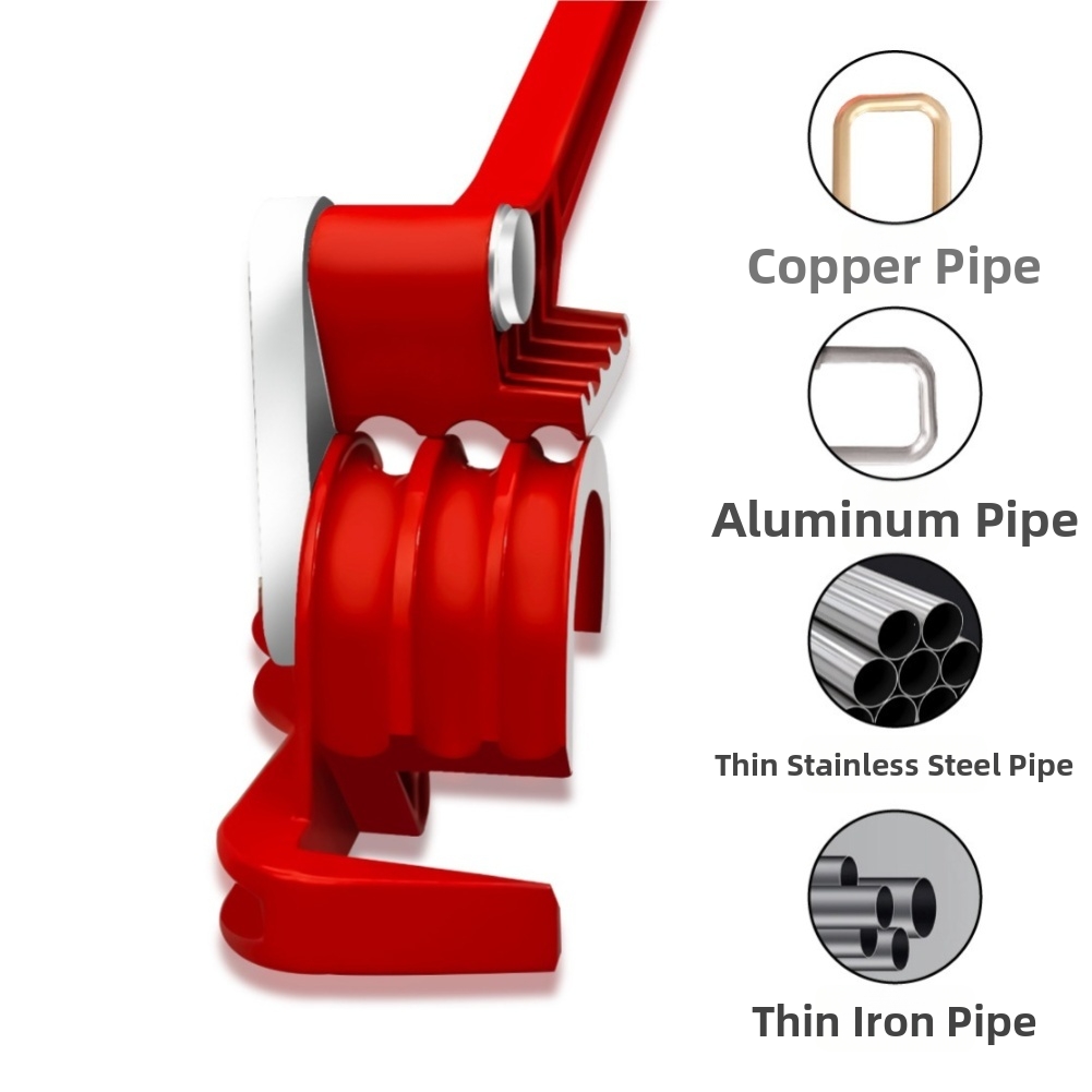 Manual Pipe Tube Bender 3/8 To 1 Inch - 26*19.5*6cm 3-in-1 Manual Tube Bender For