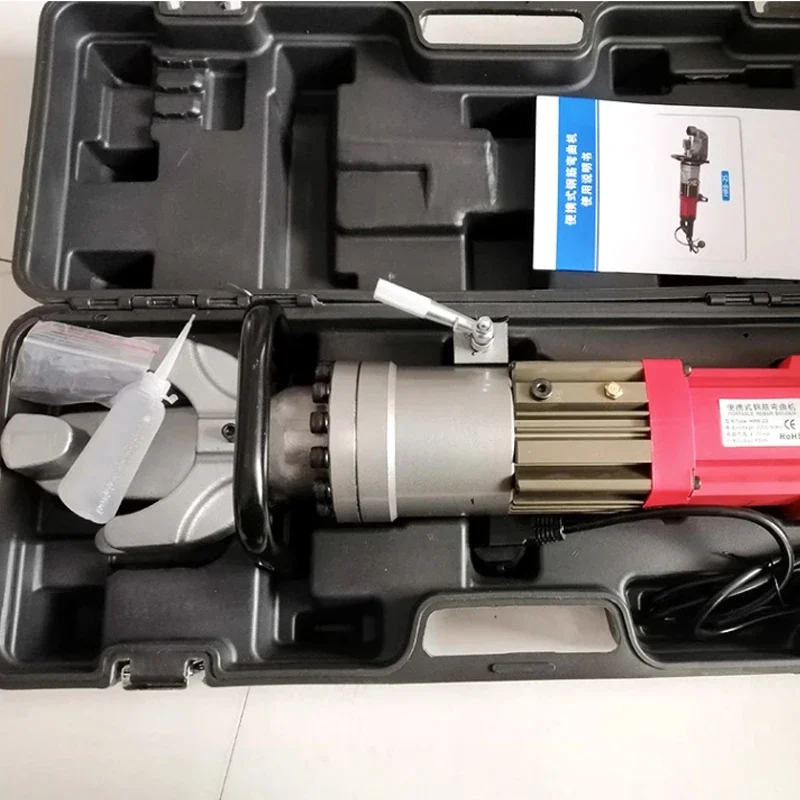 Rebar Bender Electric Portable 25Mm - HRB-25 Electric Hydraulic Steel Bar Bending