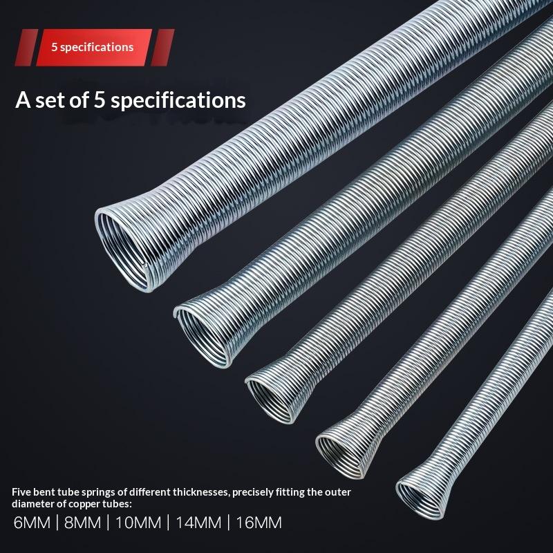 1Set/5Pcs Outside Style Spring - Manual Pipe Tube Bender 3/8 To 1 Inch recension och pris