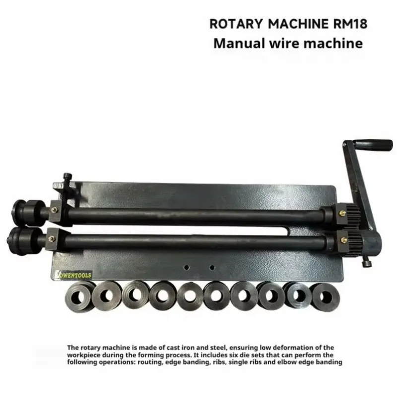 TEBAK Heavy Rotary Swaging RM1 - Bead Roller Sheet Metal Forming Machine recension och pris