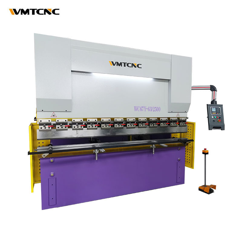 【Hot】WC67Y-63/2500 Press Brake - Hydraulic Sheet Metal Bender Press Brake recension och pris