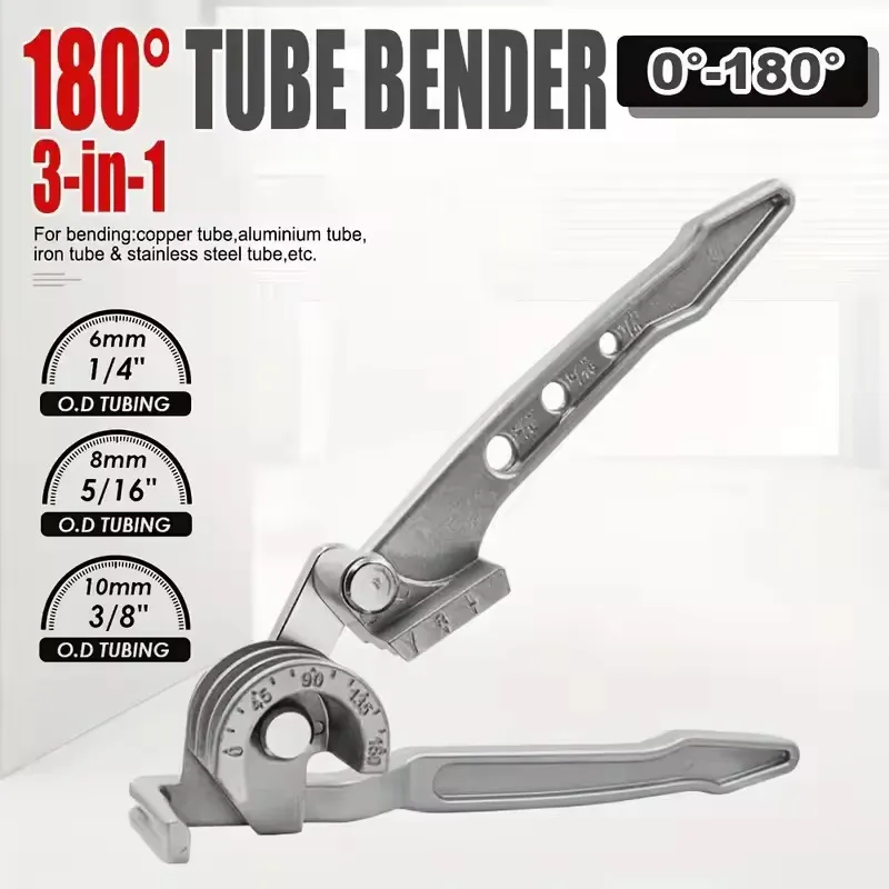for Metal Pipe Bender 1/4 5/16 - Manual Pipe Tube Bender 3/8 To 1 Inch recension och pris